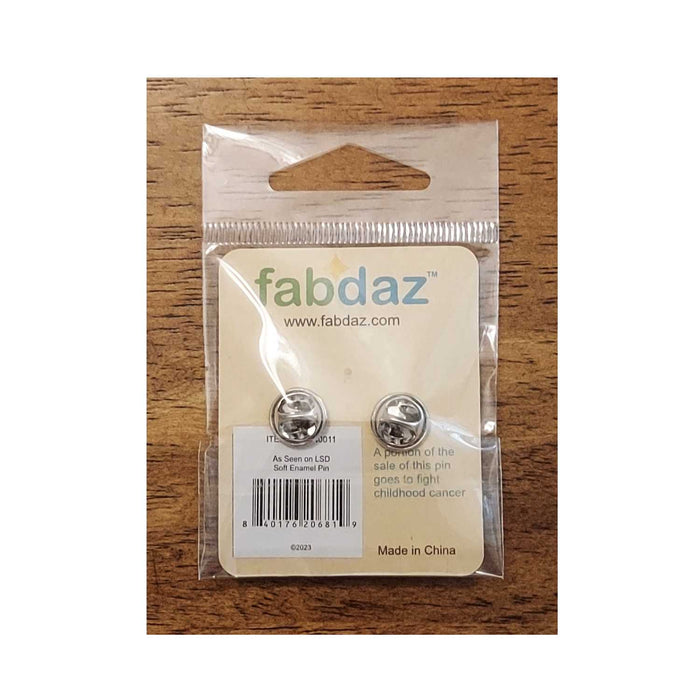 As Seen on LSD Enamel Pin with Metal Frame