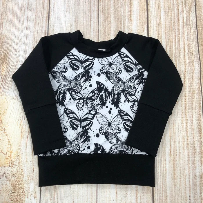 Butterflies Grow With Me Sweater: 1-3 Years