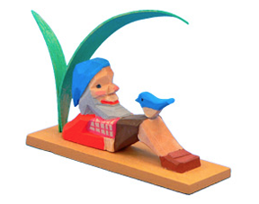 Dwarf with a Bird