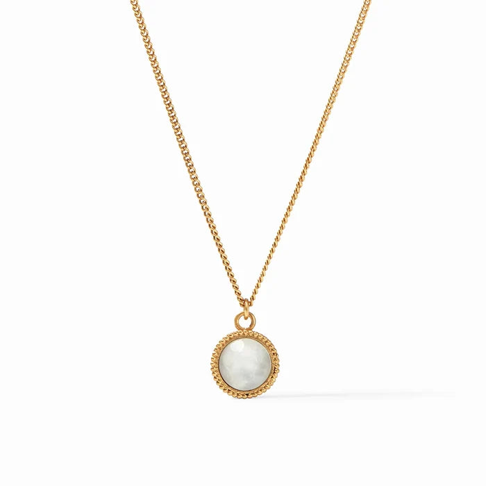 Fleur-de-Lis Solitaire Necklace - Molly + Kate