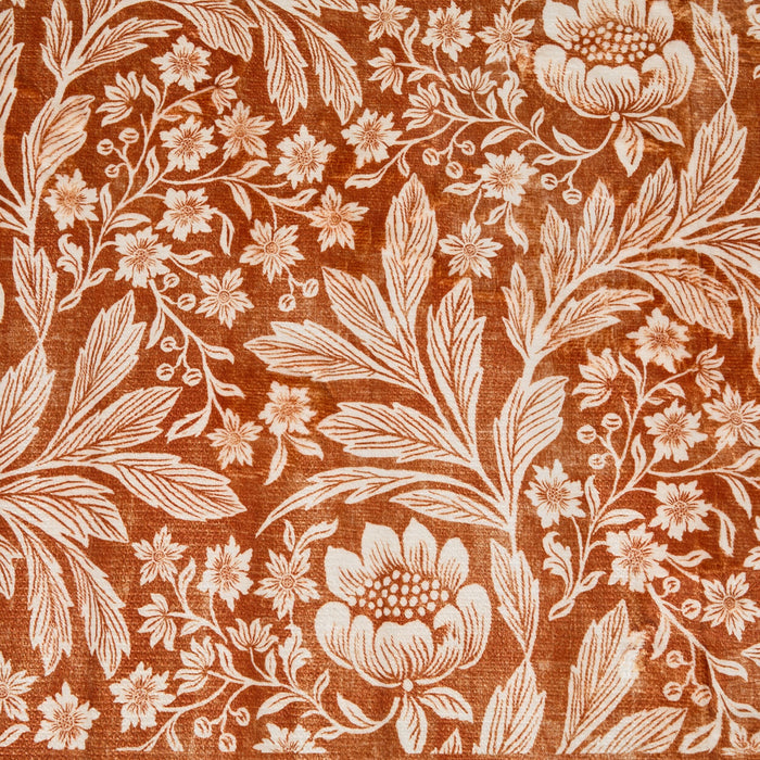 Florentine Silky Soft Washable Doormat Rust 60x90cm
