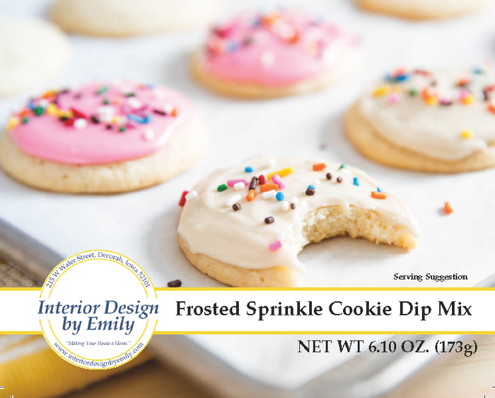 Frosted Sprinkle Cookie Dip Mix