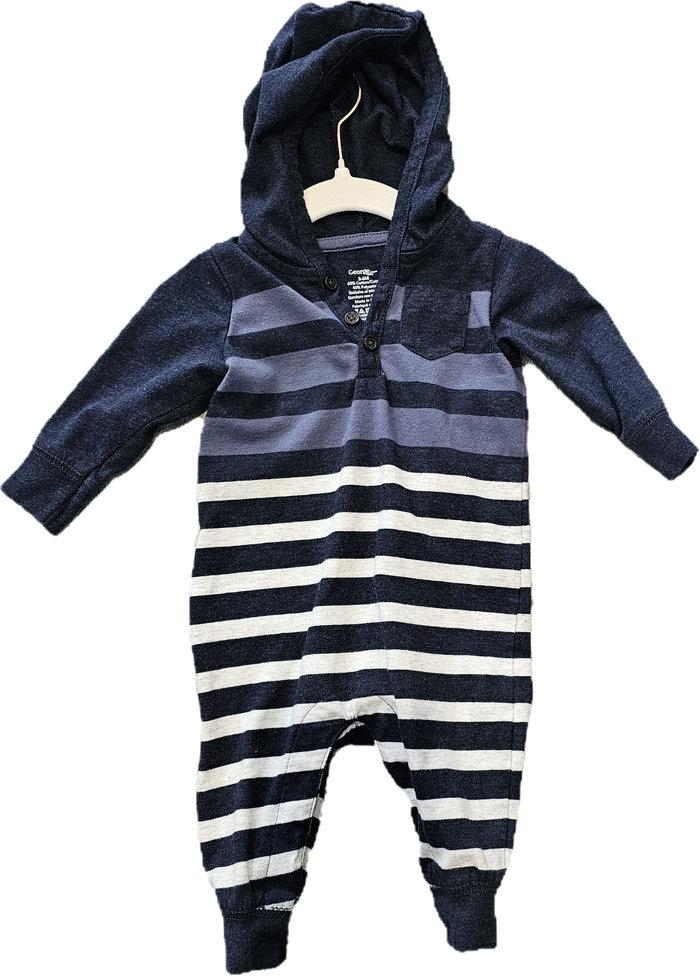 George Full Piece with Hood 3-6m