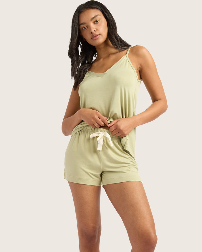 Goodnight Sleep Shorts - Sage