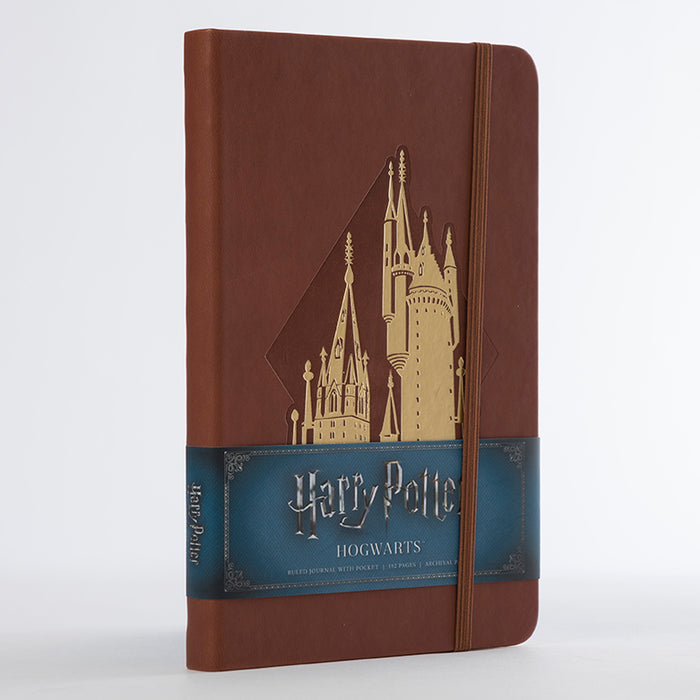 Harry Potter: Hogwarts Hardcover Ruled Journal