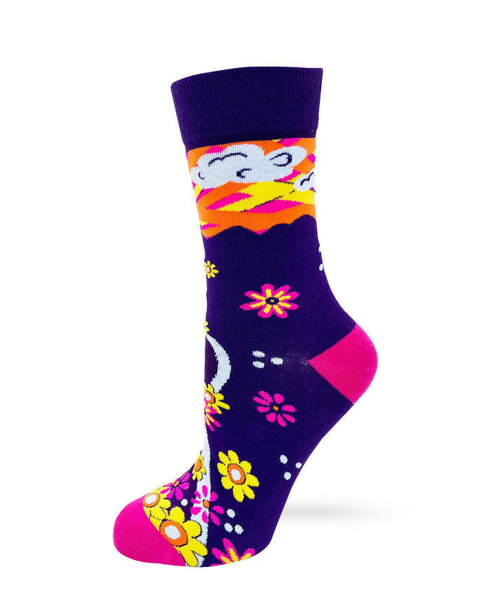 Here Comes The Sun Women's Crew Socks