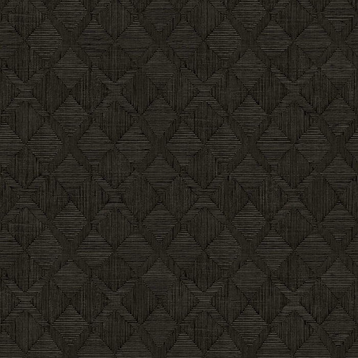 SINGLE ROLL / Textured Black Sisal