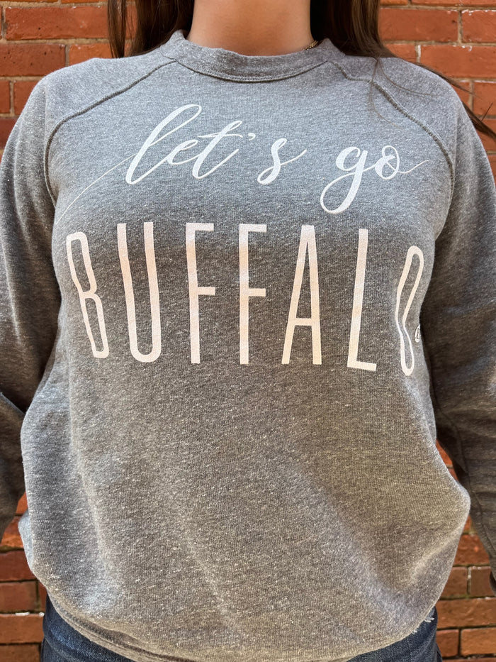 Let's Go Buffalo Crewneck Sweatshirt - Molly + Kate