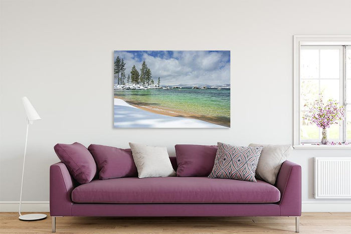 Pristine Shores By Brad Scott - Metal Print