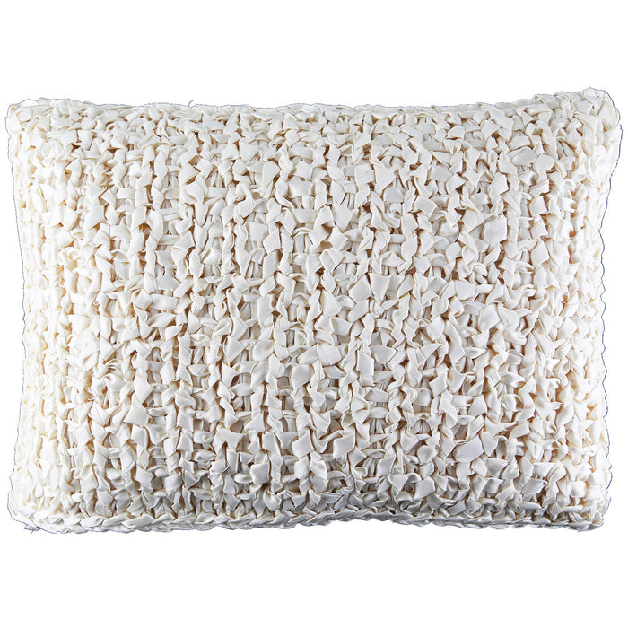 Ribbon Knit Pillow by Ann Gish