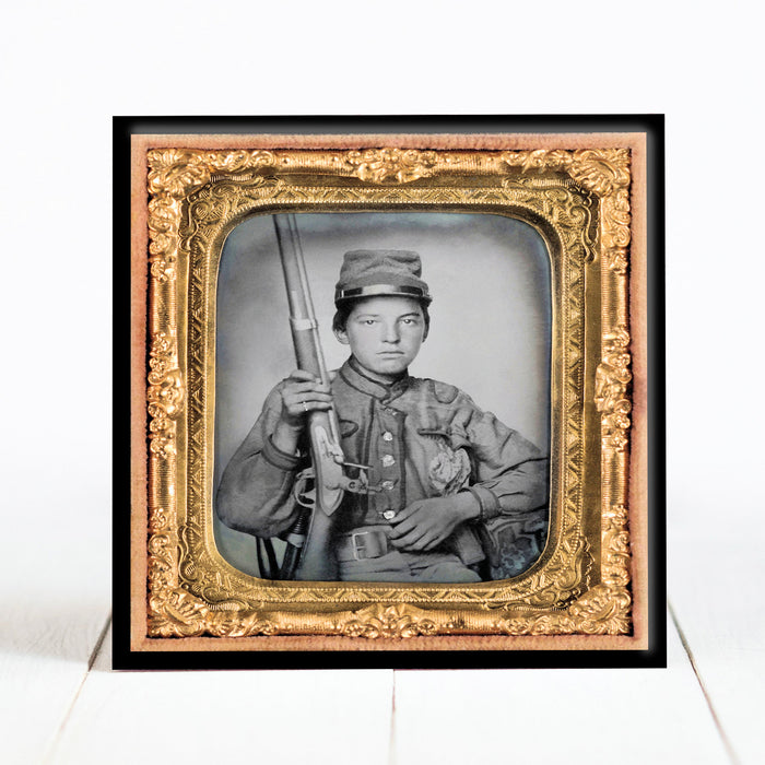 Sergeant William T. Biedler, 16 years old, of Company C, Mosby's Virginia Confederate Cavalry Regiment