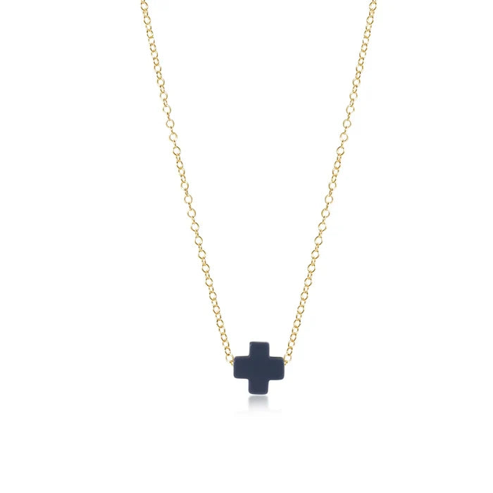 Signature Cross Necklace - Molly + Kate