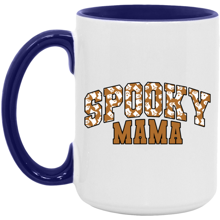 Spooky Mama ceramic coffee mug, product photo 7