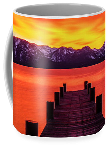 Tahoe Ablaze By Brad Scott - Mug