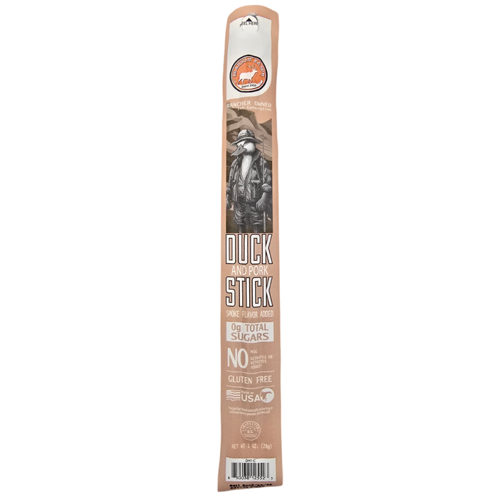 Wholesale Duck Hickory Smoked Snack Stick - 24 count caddy