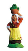 Woman with a Pitcher - Femme à la cruche - Size Puce (Flea) / Chip