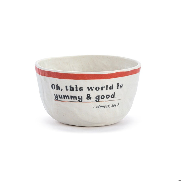 Yummy & Good Melamine Snack Bowl