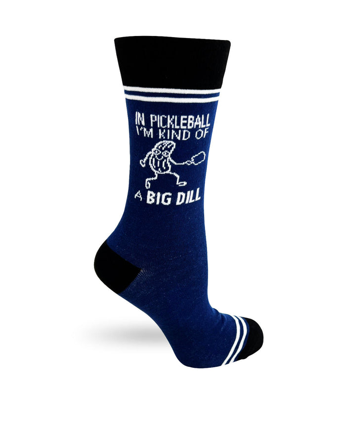 (3 Pairs) In Pickleball, I’m Kind of a Big Dill - Hey Now Unisex Crew Socks - Wholesale