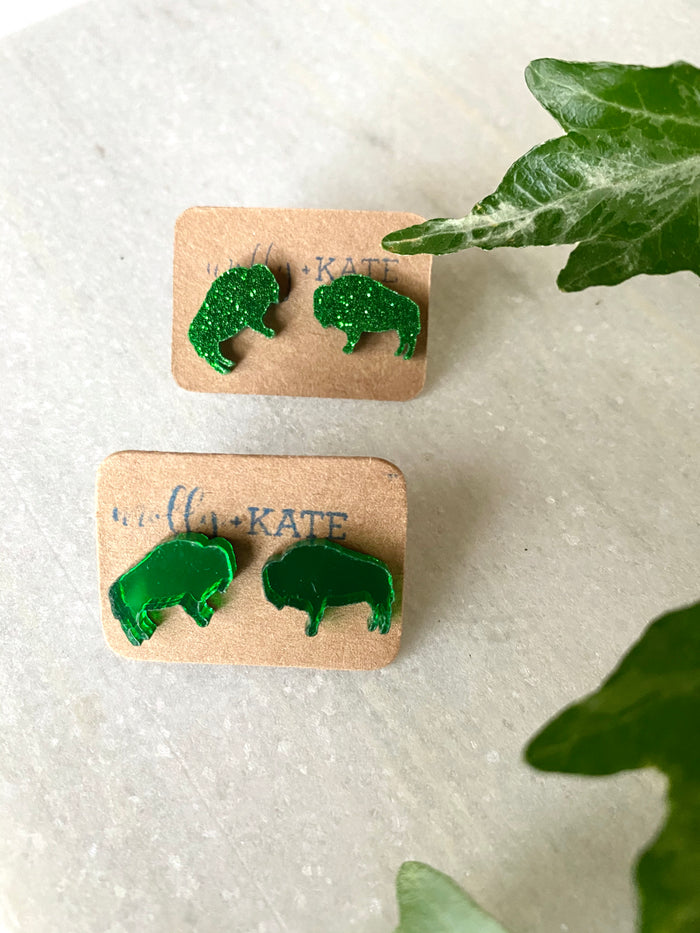 Buffalo Earrings - Molly + Kate