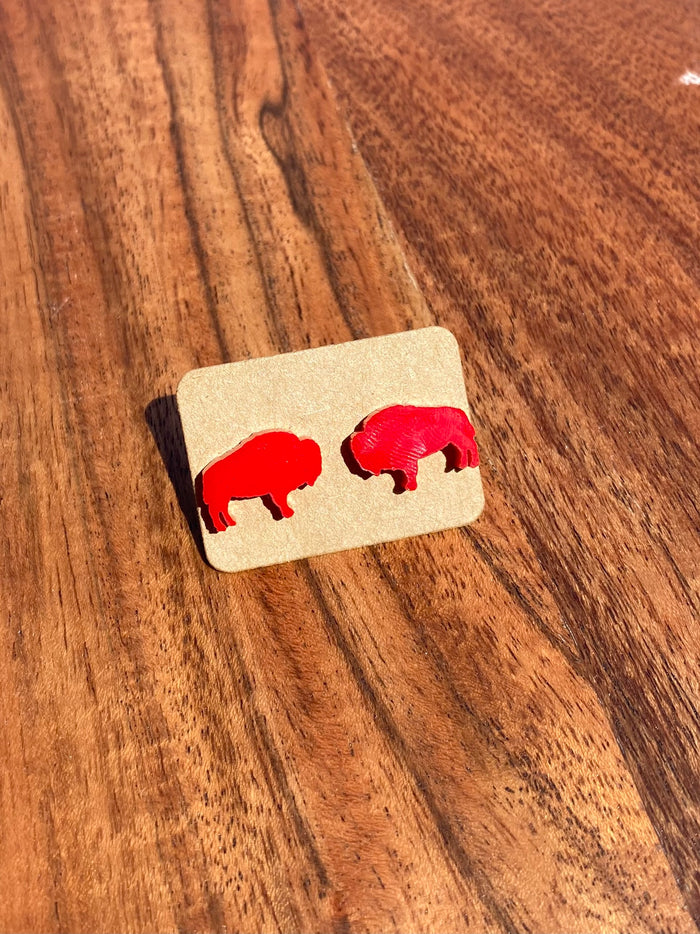 Buffalo Earrings - Molly + Kate