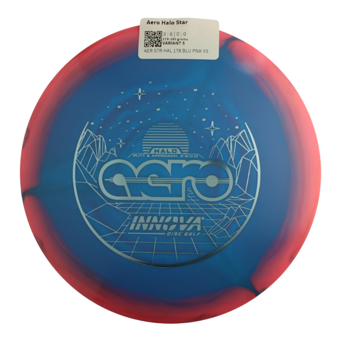INNOVA DISC GOLF CANADA
AERO
HALO STAR
PUTTER
STRAIGHT FLYING PUTTER
BC ONTARIO
PUTT AND APPROACH
BEGINNER FRIENDLY
DURABLE
PREMIUM
HIGH GLIDE