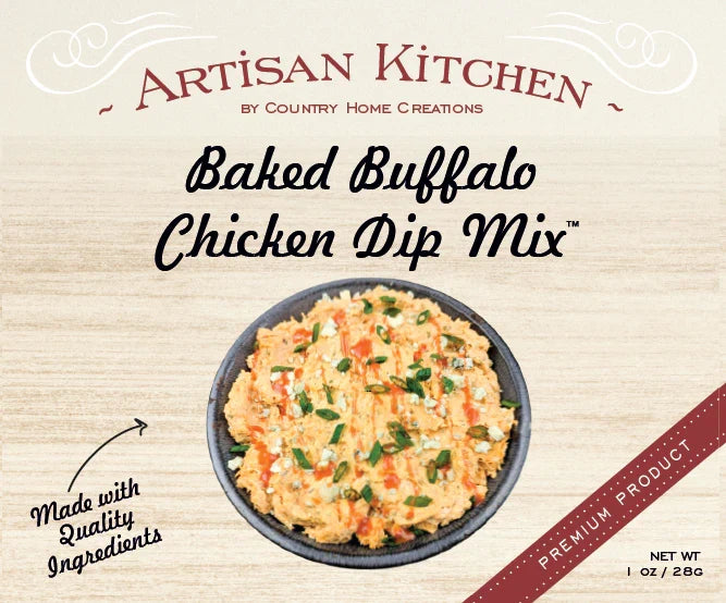 AK Baked Buffalo Chicken Dip