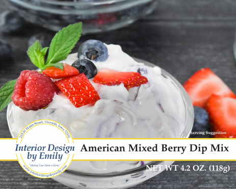 American Mixed Berry Dip Mix