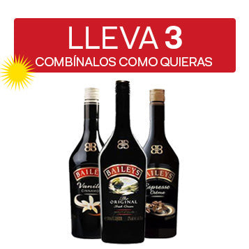 ANY 3 Baileys® Irish Cream y Sabores