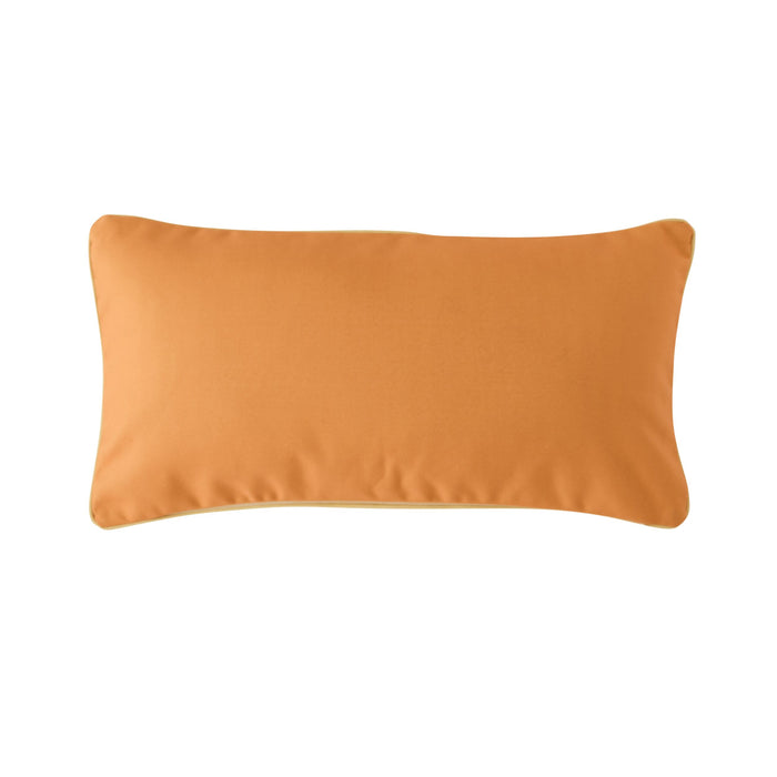 Aruba Outdoor Lumbar Cushion Citrus Stripe 70x35cm