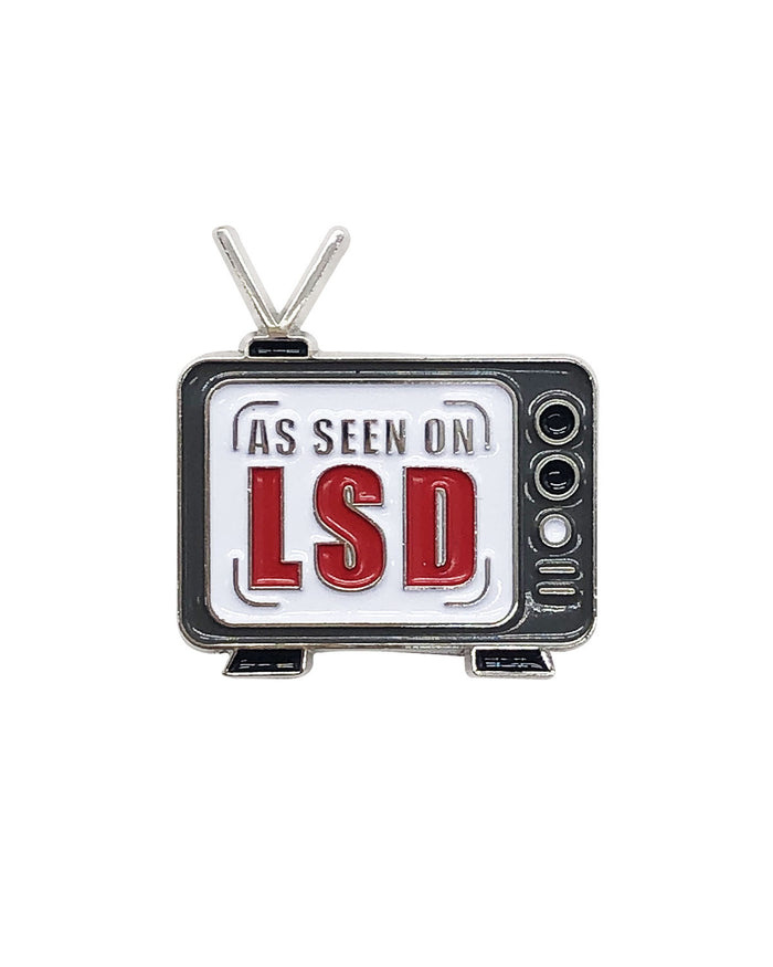 As Seen on LSD Soft Enamel Pin