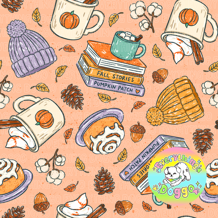 Autumn Whimsy - Bandana (Reversible)