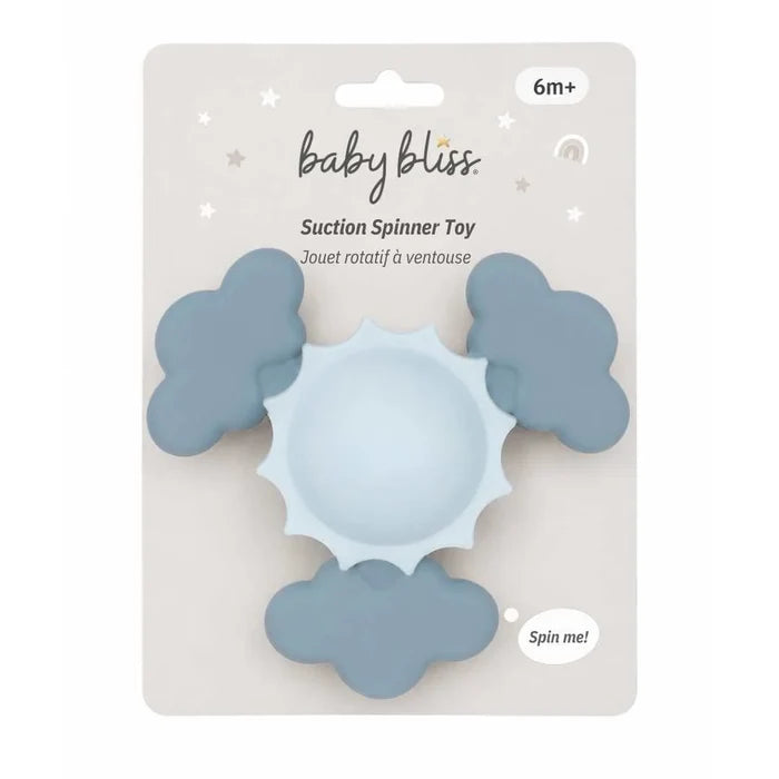 Baby Bliss Suction Spinner Toy - Sunshine