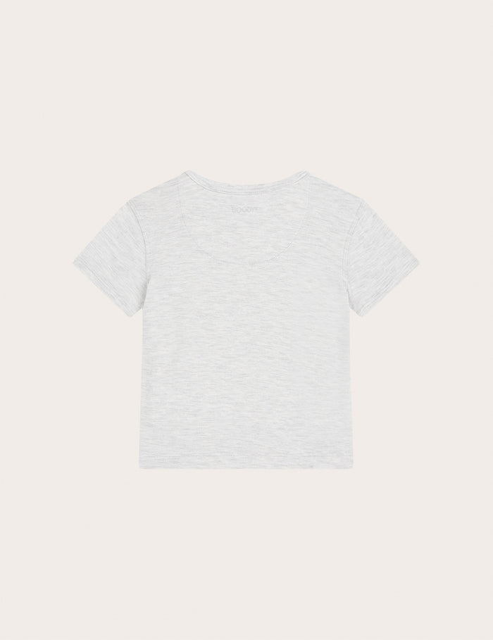 Baby Short Sleeve T-Shirt - Heather Grey