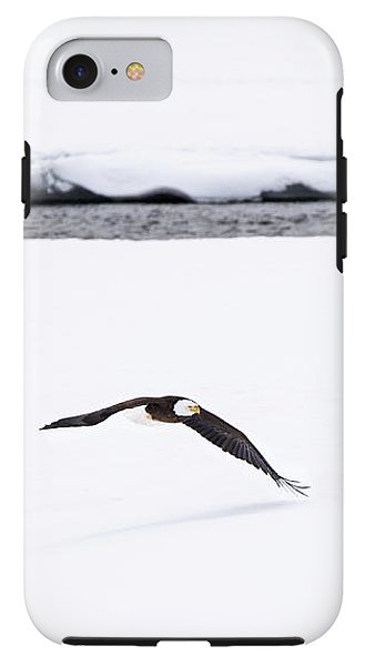Bald Eagle Fly By - Phone Case-Lake Tahoe Prints