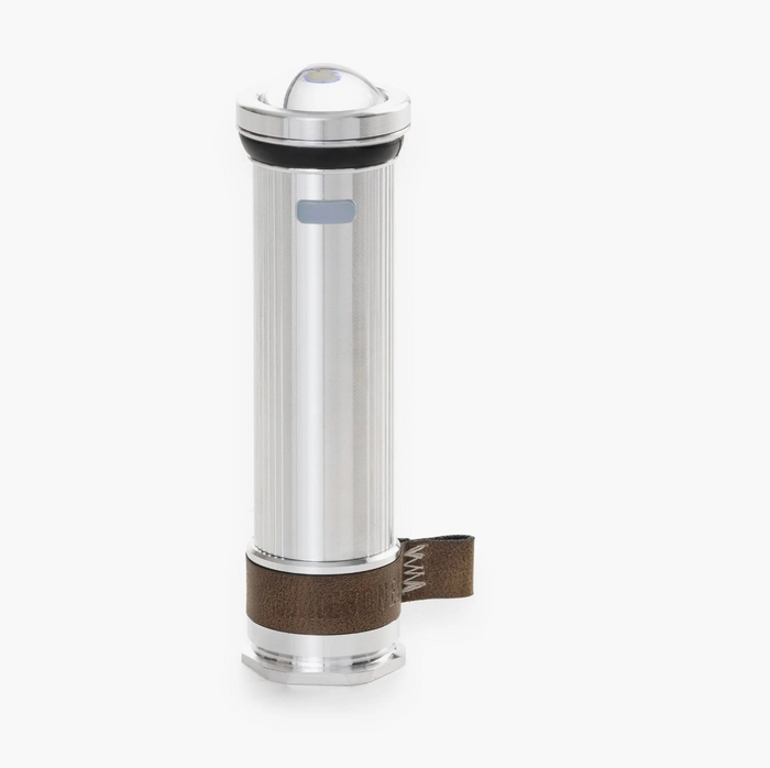 Barebones Mini Rechargeable Flashlight, Silver