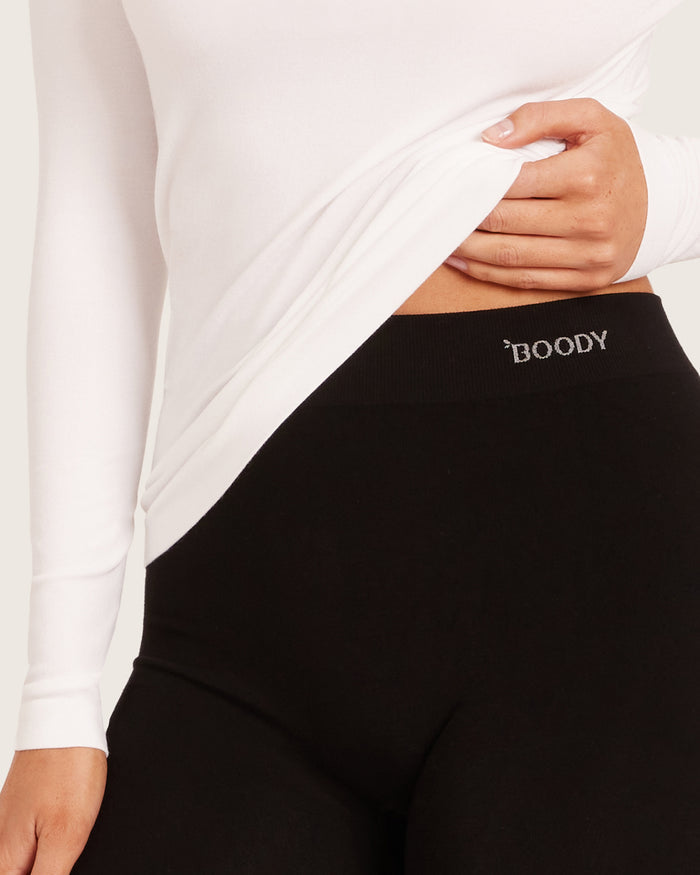 Base Layer 3/4 Leggings - Black