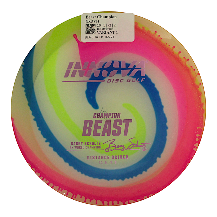 Innova Disc Golf Canada Champion I-
Dye Beast Distance Driver