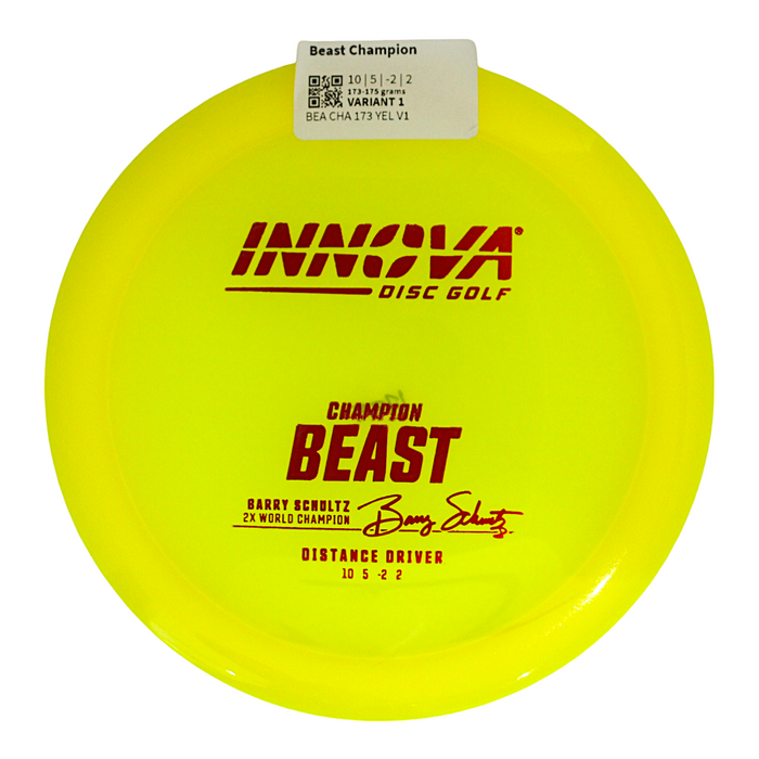 Innova Disc Golf Canada Champion Beast Distance Driver Distance Driver	Superior grip	Good durability	Consistent flight path	Suitable for all skill levels	Good for distance and control	Versatile for different shots