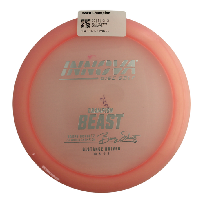 Innova Disc Golf Canada Champion Beast Distance Driver Distance Driver	Superior grip	Good durability	Consistent flight path	Suitable for all skill levels	Good for distance and control	Versatile for different shots