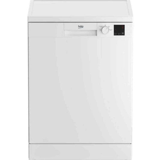 Beko 60cm 13 Place Freestanding Dishwasher | DVN04X20W Beko Dishwasher Euronics Ireland
