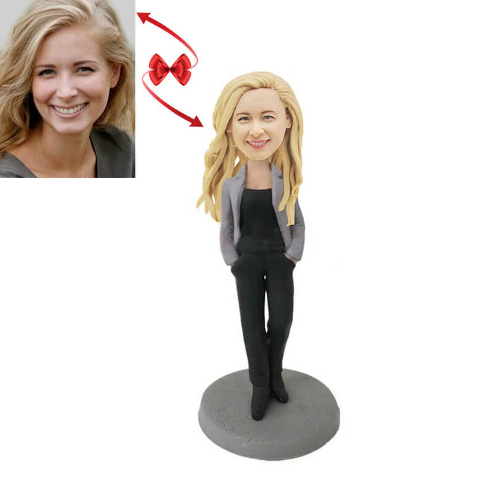 Best Birthday Gift For Lady Custom Bobblehead