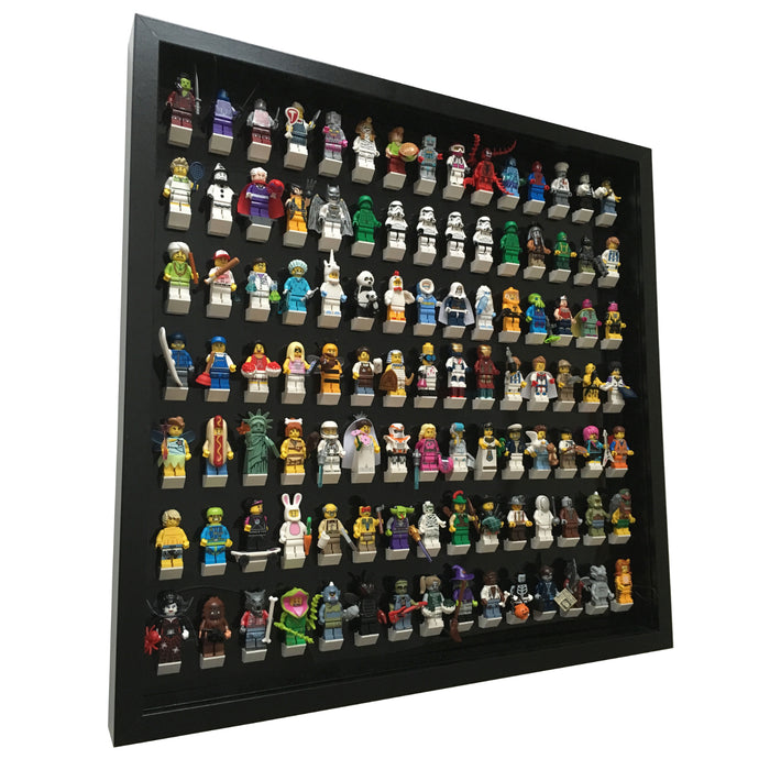 Black Edition Black Large Frame for 105 Lego® Minifigures
