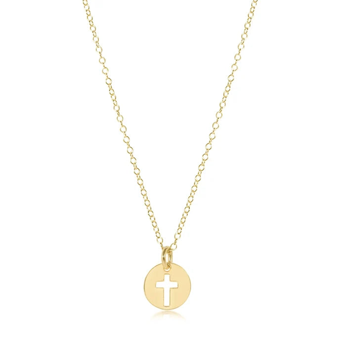 Blessed Charm Necklace - Gold - Molly + Kate