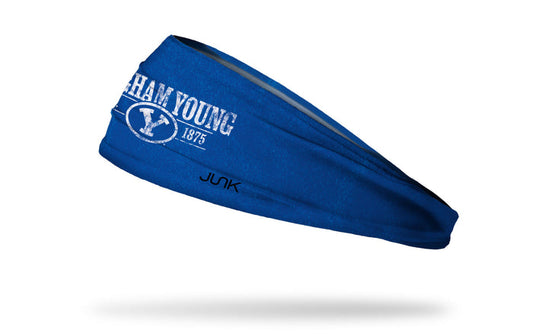 Brigham Young University: Vintage Athletic Big Bang Lite Headband - View 1