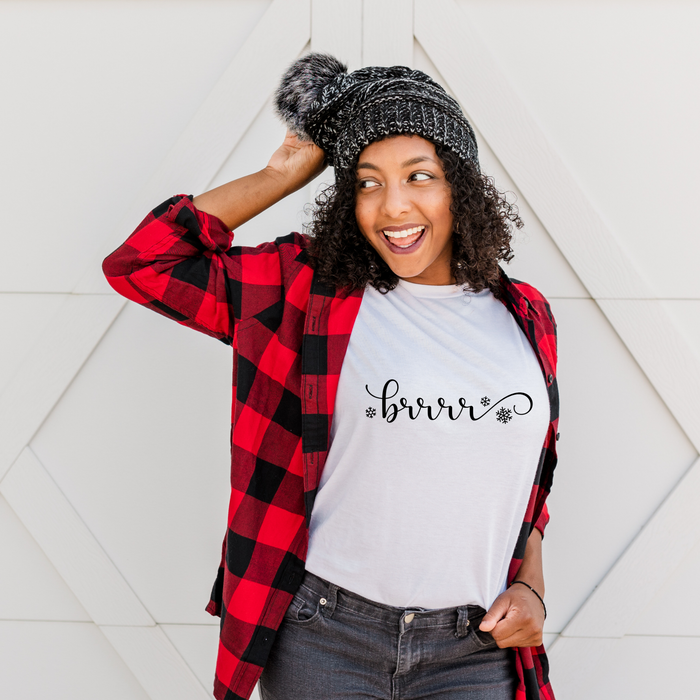 Brrrrrrr Cold graphic t-shirt