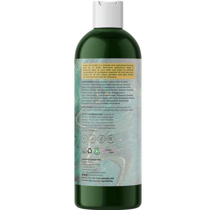 Bubble Bath With Eucalyptus