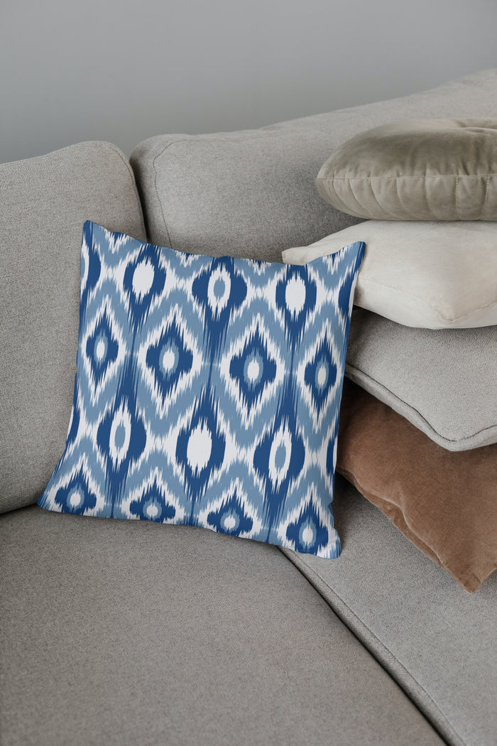 Cabrera Outdoor Pillows Blue & White