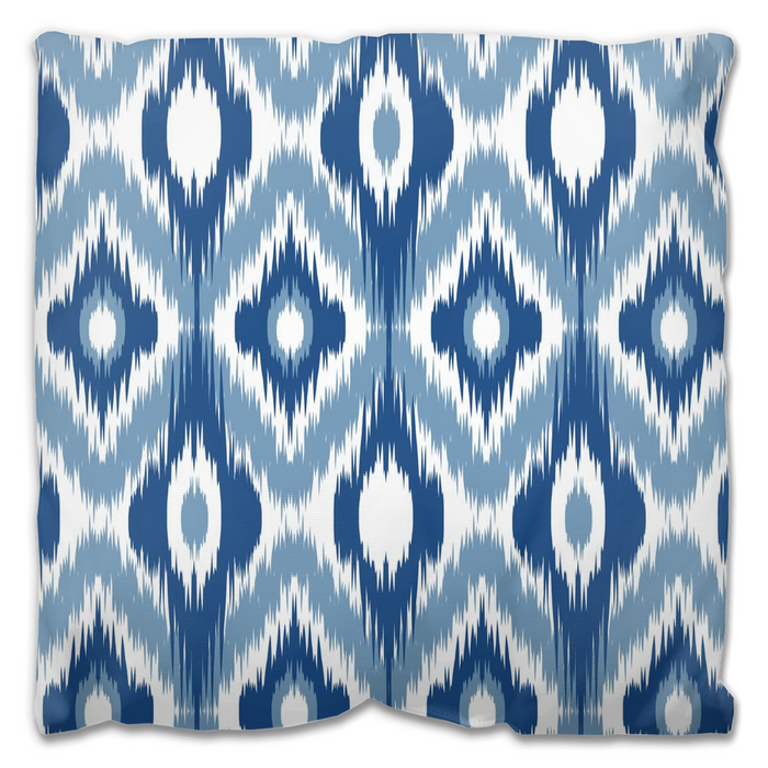 Cabrera Outdoor Pillows Blue & White