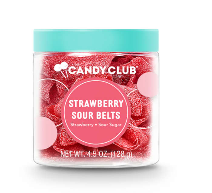 Candy Club - Strawberry Sour Belts