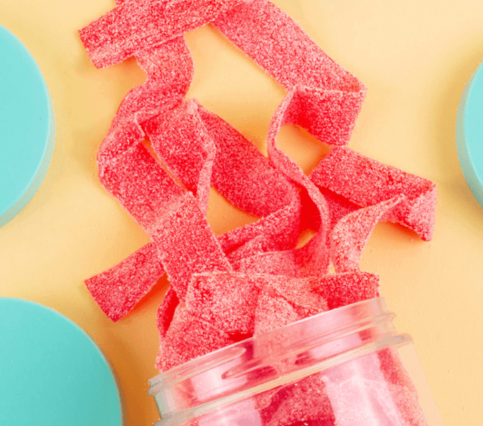 Candy Club - Strawberry Sour Belts